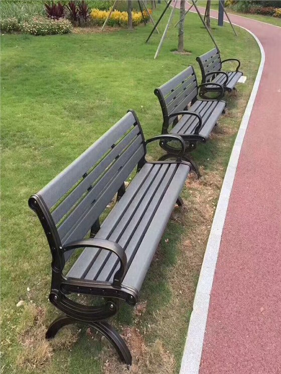 塑木公园椅
