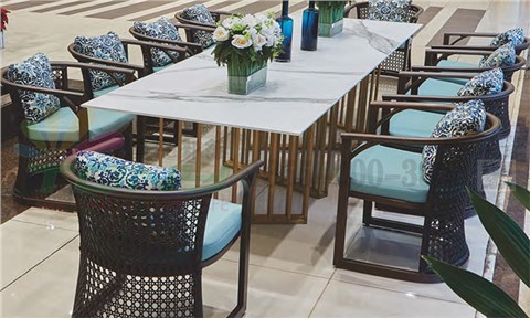 agio新品－公寓长餐桌椅